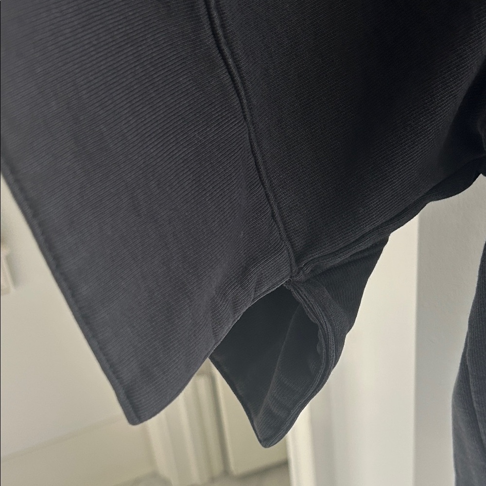 Tibi Black Sweatshirt short sleeve small - Picture 8 of 10